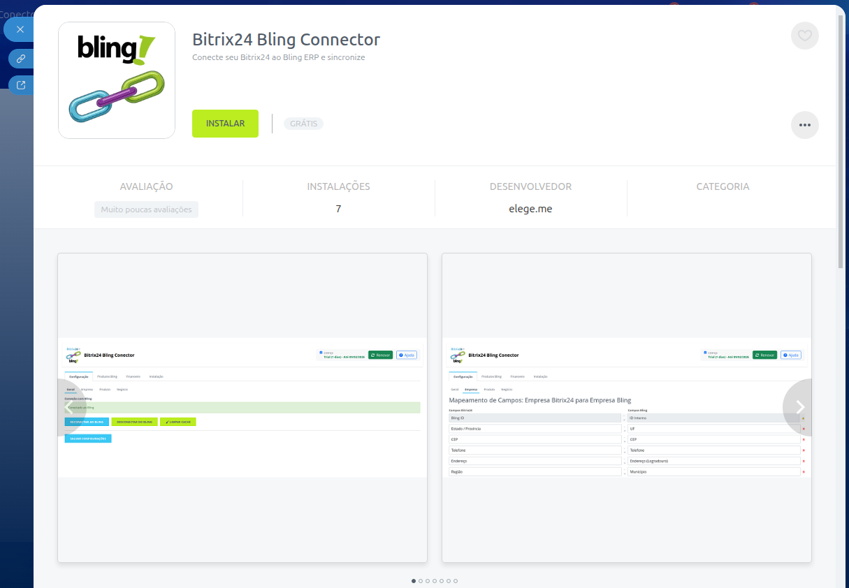 App no Bitrix24 Market